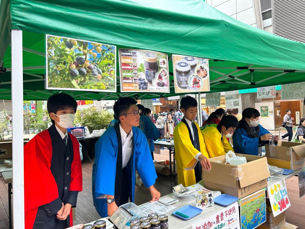 修学旅行2武蔵野市での商人体験1