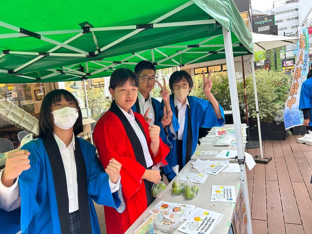 修学旅行2武蔵野市での商人体験9