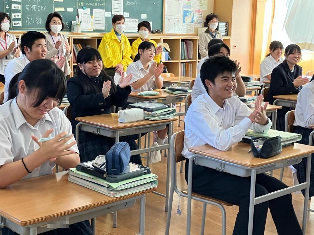 民生委員・児童委員による学校訪問1