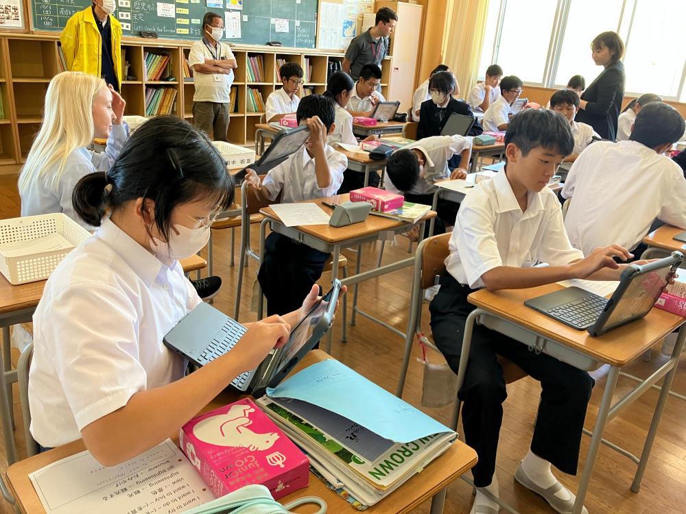 民生委員・児童委員による学校訪問2