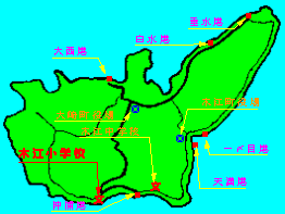 木江小学校の位置マップ