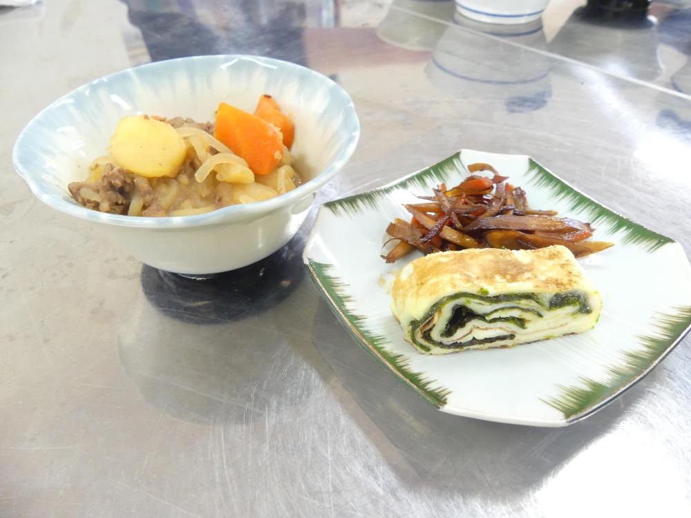 1年生の調理実習4