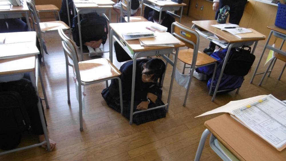 「みんなで減災」一斉地震防災訓練2