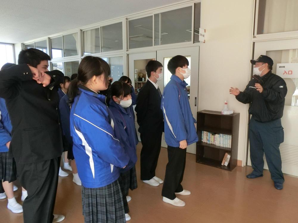 避難訓練・煙体験3