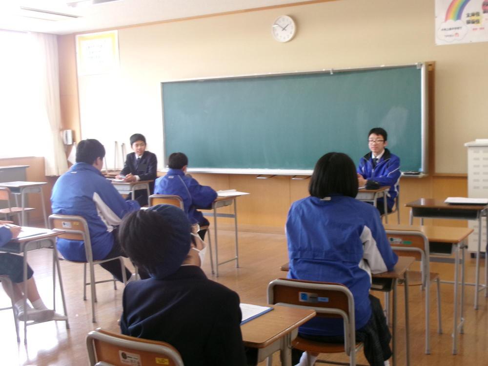 3年生と1,2年生の交流会6