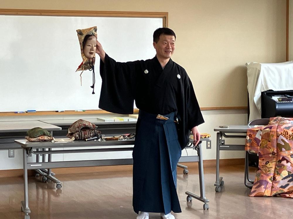 「能」の鑑賞ワークショップ1