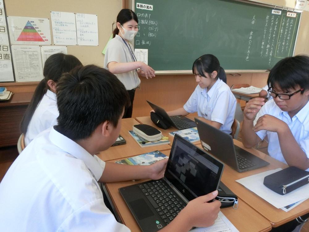 2年生国語公開 大崎上島町「学びの変革」推進協議会2