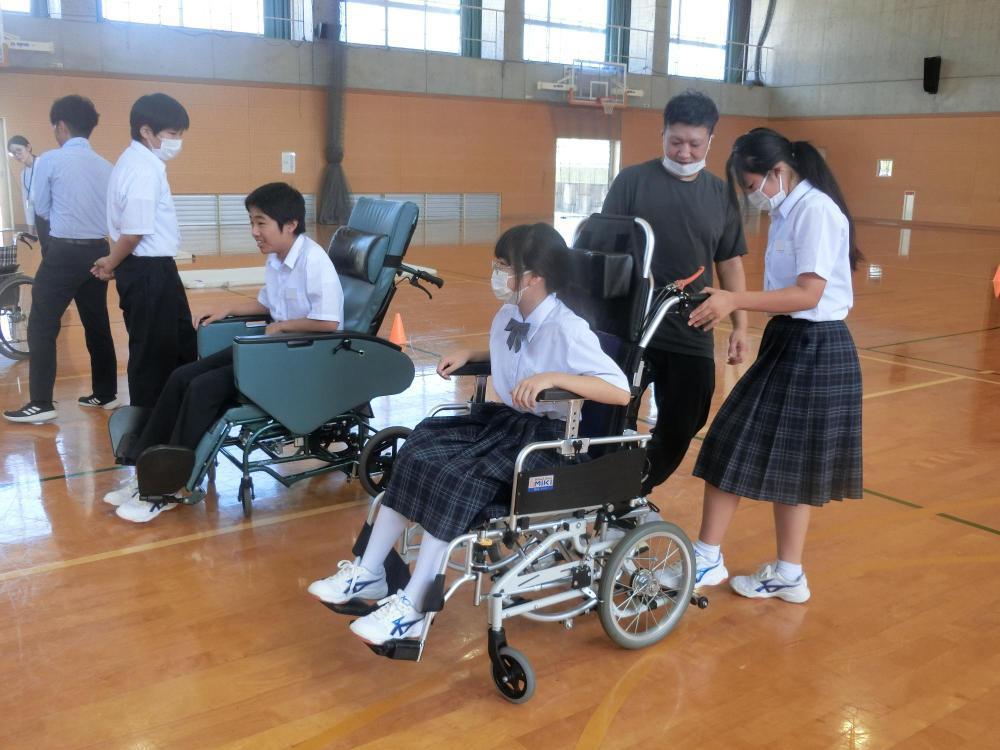 1年生福祉体験事前学習3