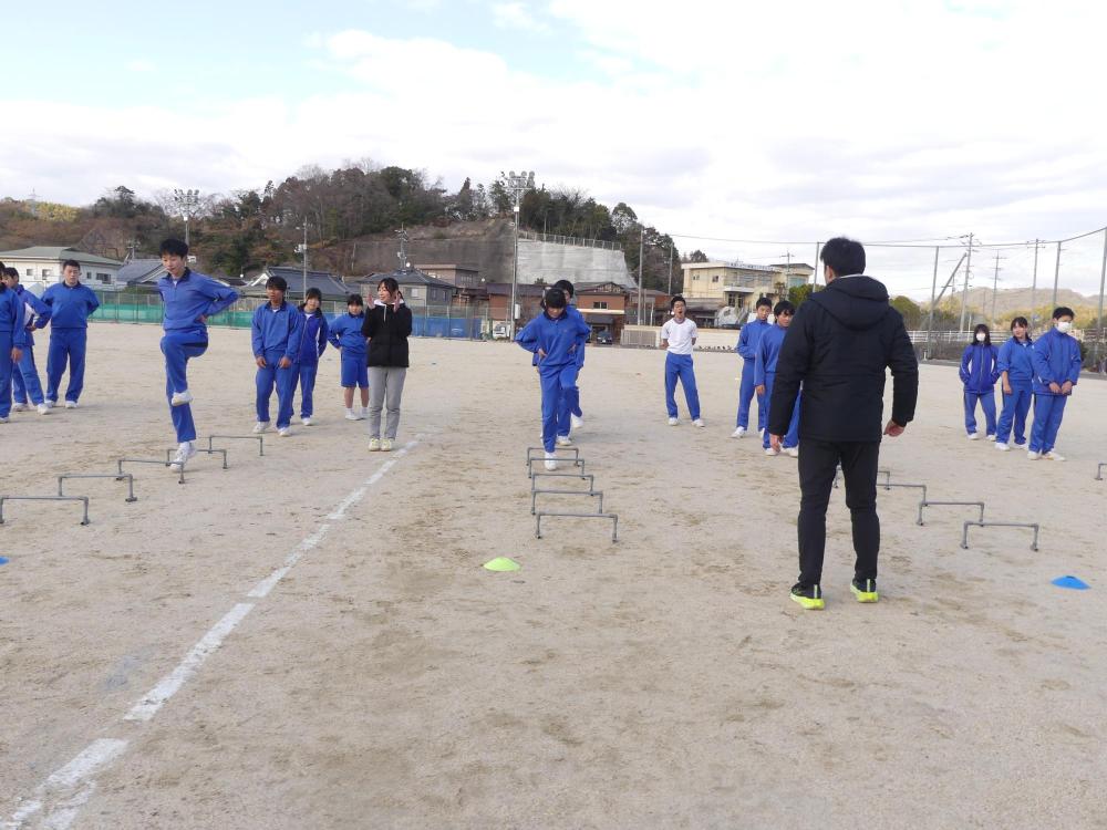 「走りの教室」の開催1