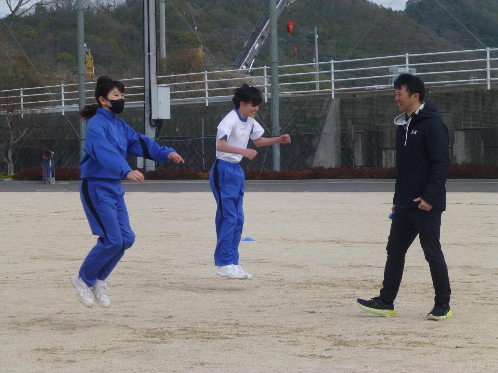 「走りの教室」の開催2