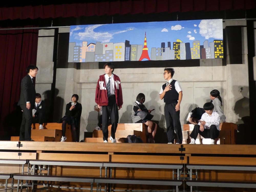 青海祭3.3年生劇「15歳の声」6