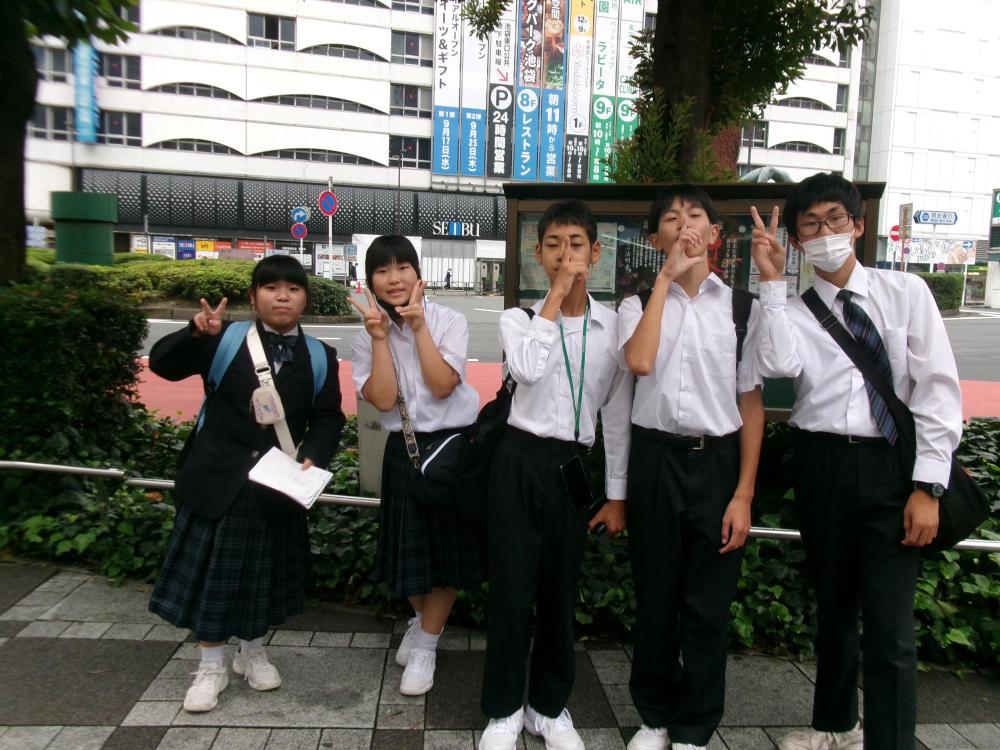 修学旅行3.2日目ホテルから班別研修5