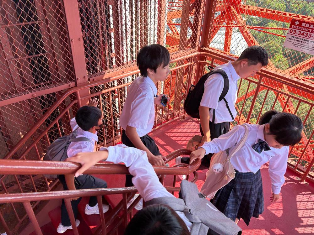 修学旅行6東京タワー3