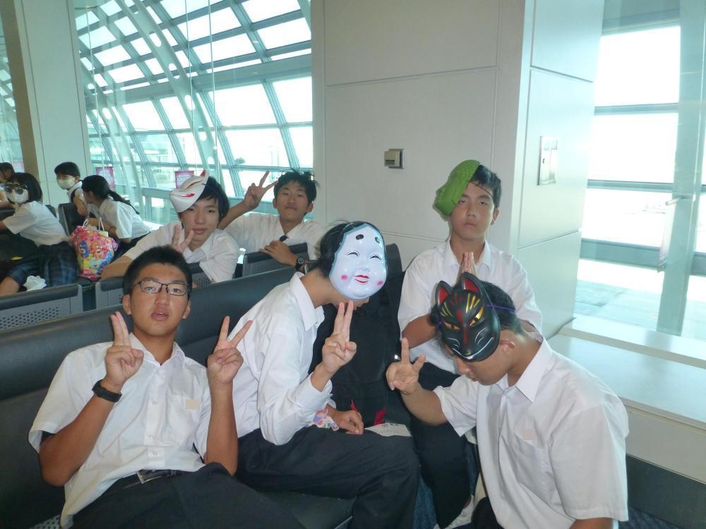 修学旅行8東京からの帰路2