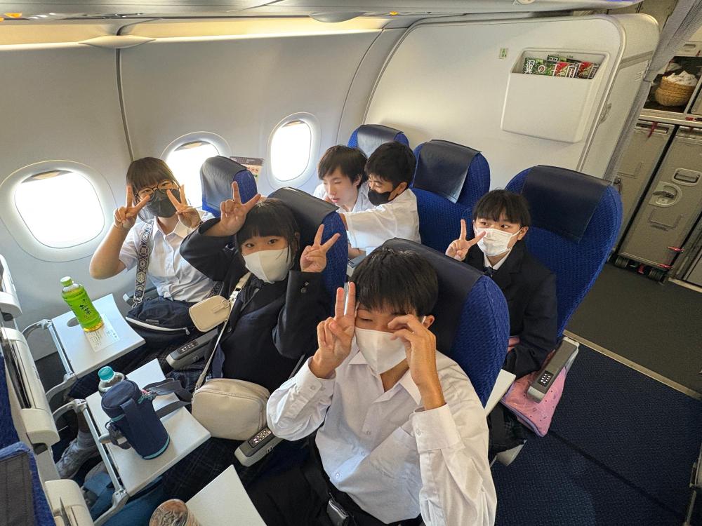 修学旅行8東京からの帰路3