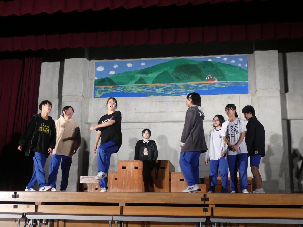 青海祭3.3年生劇「15歳の声」5