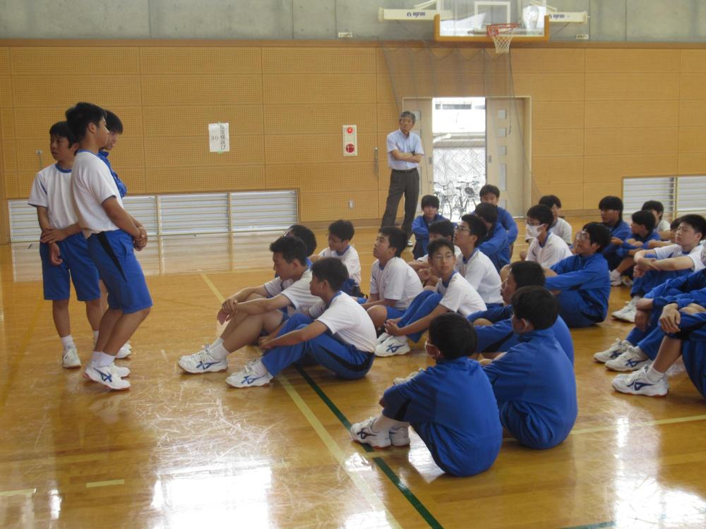 運動会団結式4