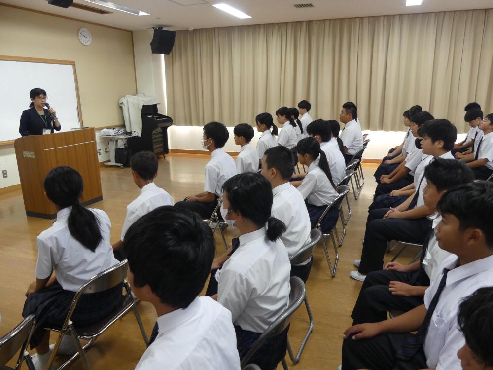 2学期始業式・部活動新チーム発足式2