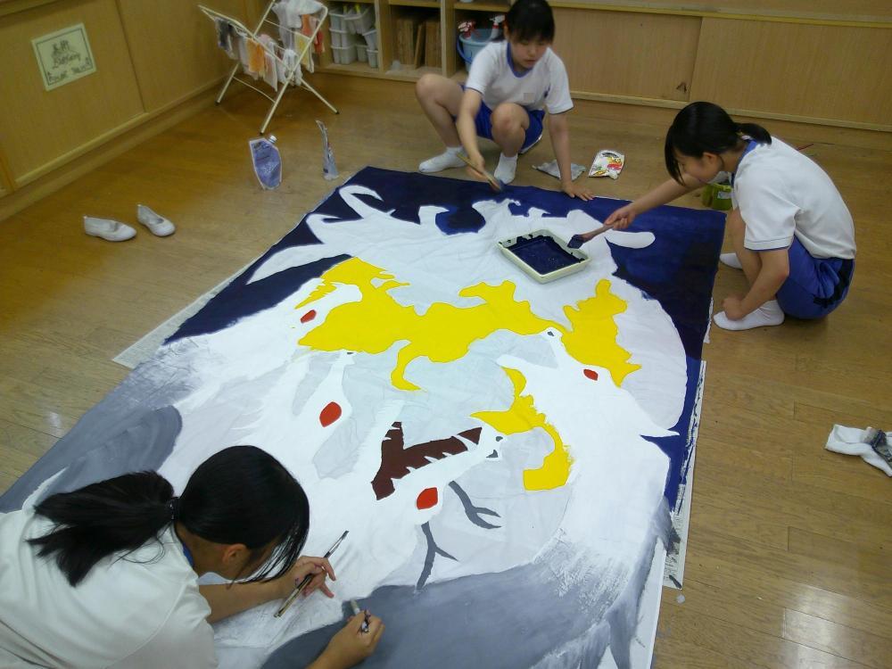運動会団旗作成1
