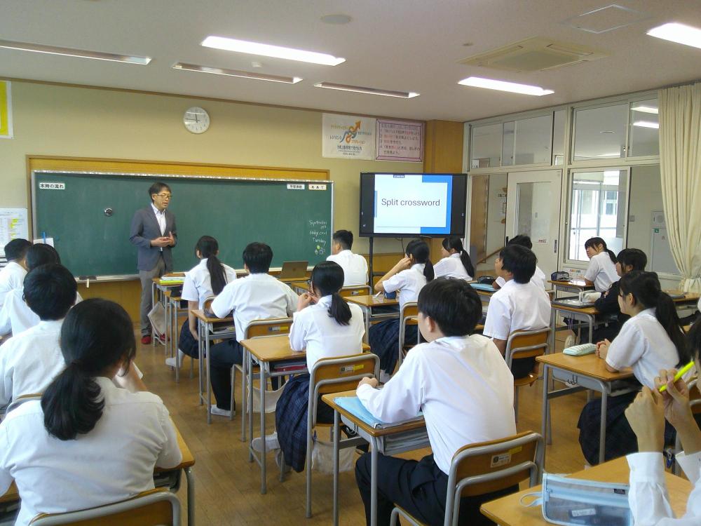 広島商船による出前授業1