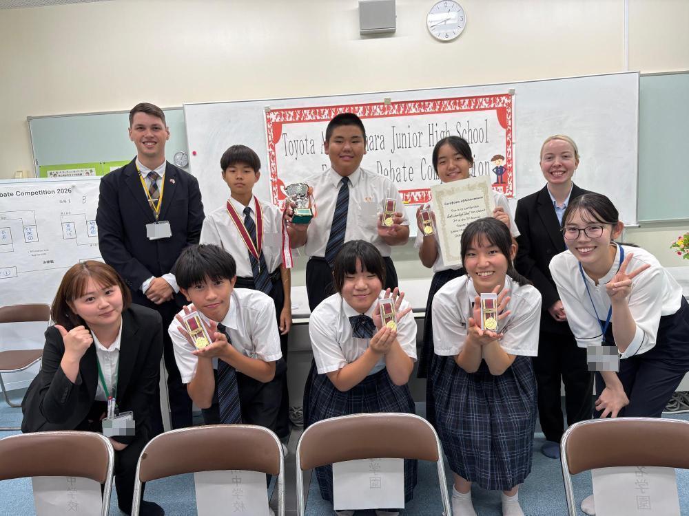 豊田郡・竹原市英語ディベート大会