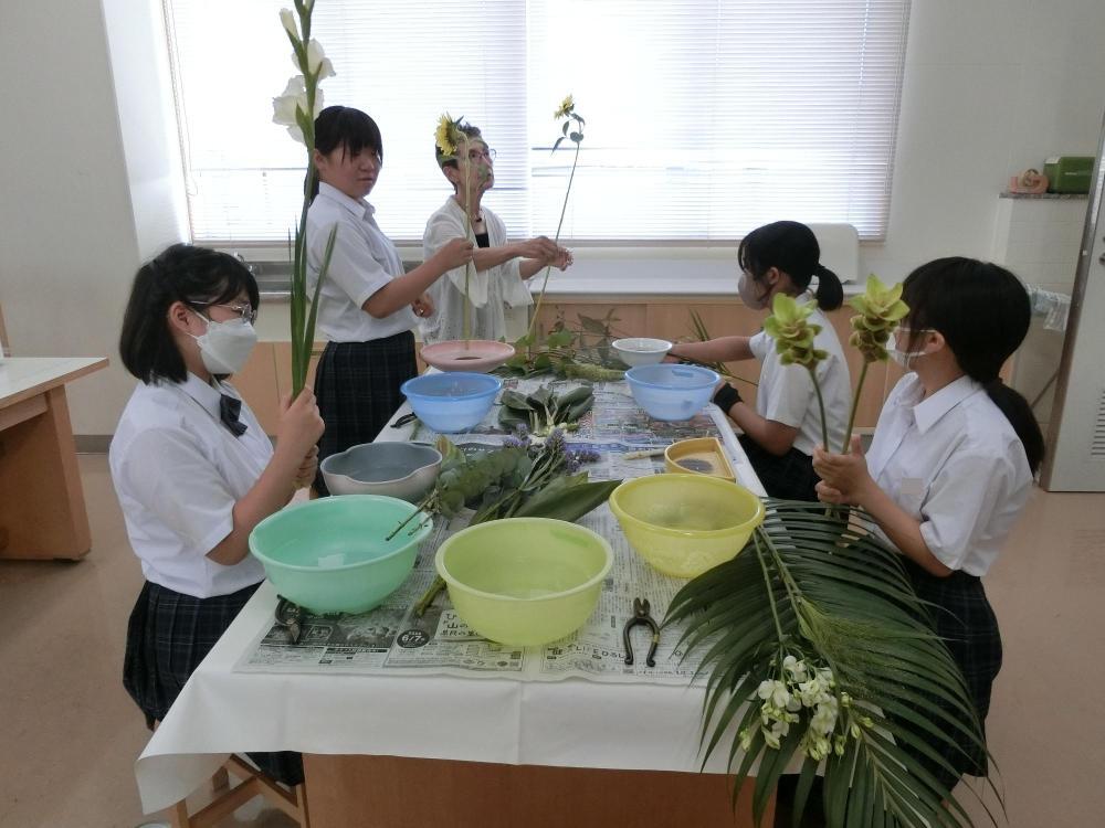 茶道部・華道部の活動1