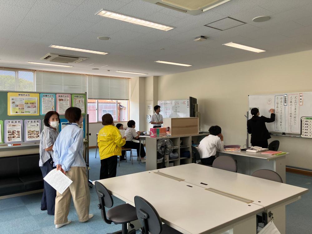 民生委員・児童委員による学校訪問3