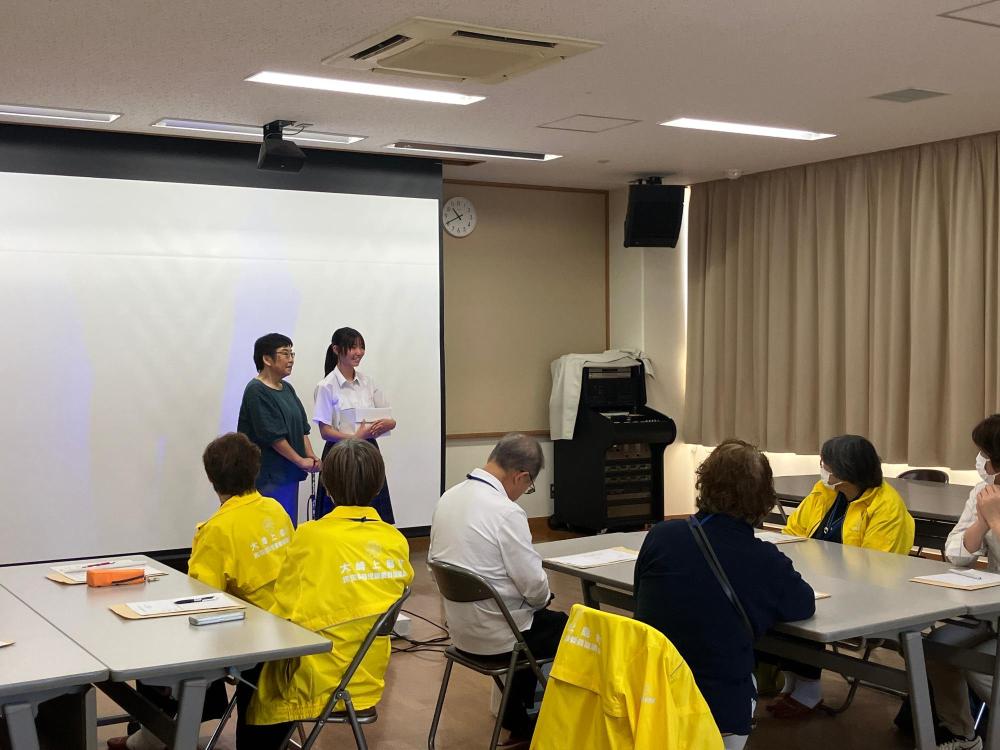 民生委員・児童委員による学校訪問4